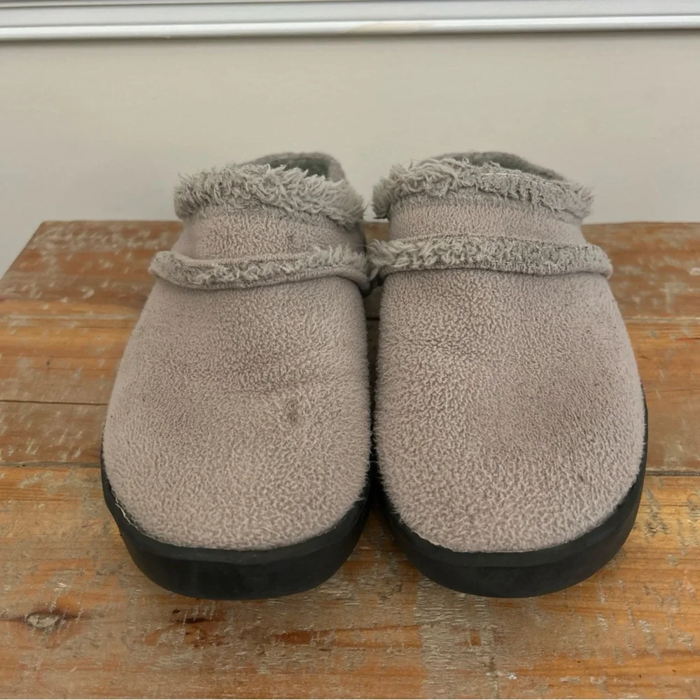 OOFOS OOcoozie Mule Women's Size 10 Clog Slip-on Shoes - Tawny - Beige Gray - Picture 3 of 13